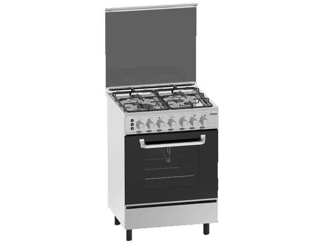 CUISINIERE 4 FEUX INOX